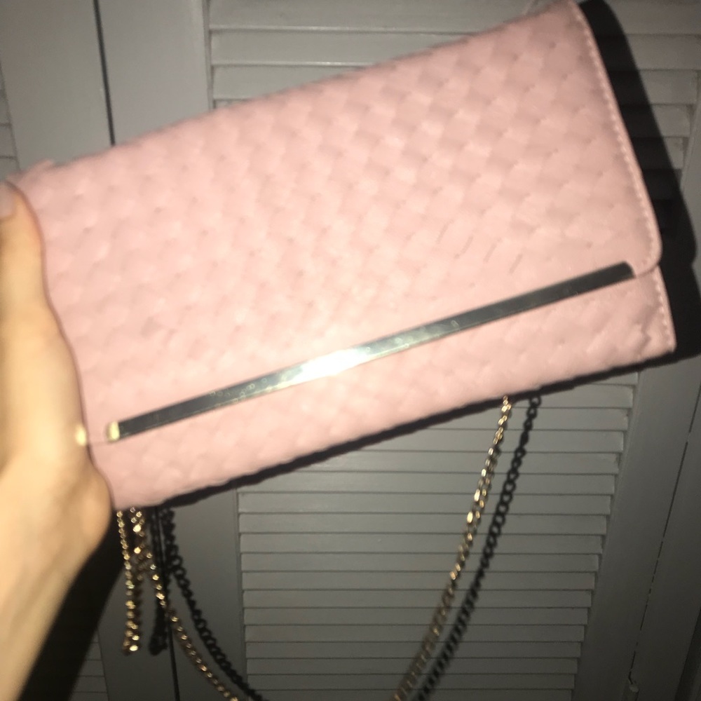 Charlotte Russe pink body purse